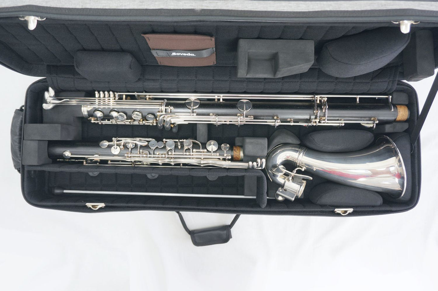 Estojo para Clarinete Baixo (Clarone) até o dó Grave modelo MB XL