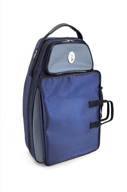 Estojo Horizontal ou “Flight” para 1 Trompete de Piston e 1 Flugelhorn modelo MB