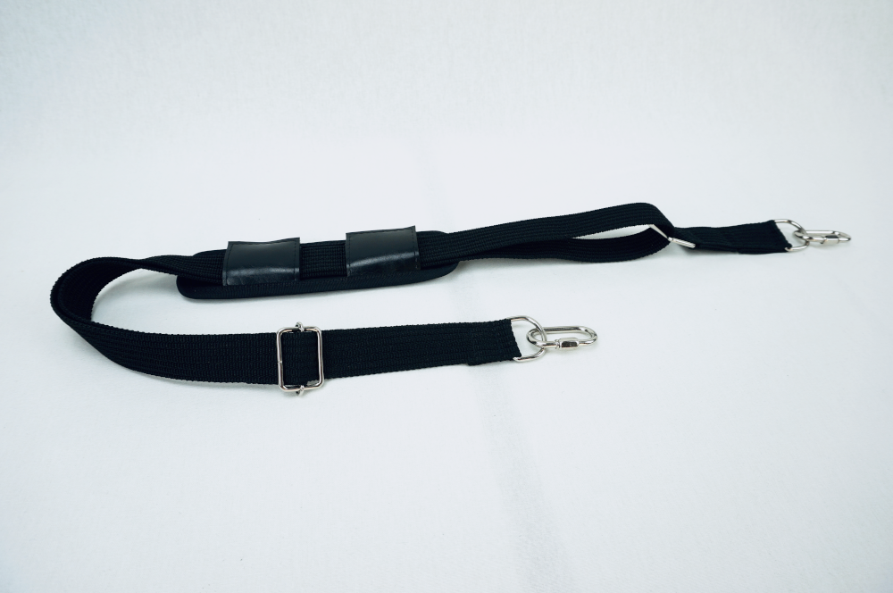 Alça de ombro para estojos de instrumento musical com Mosquetão Rosqueável